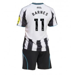 Newcastle United Harvey Barnes #11 Thuis tenue Kids 2025-26 Korte Mouw (+ Korte broeken)